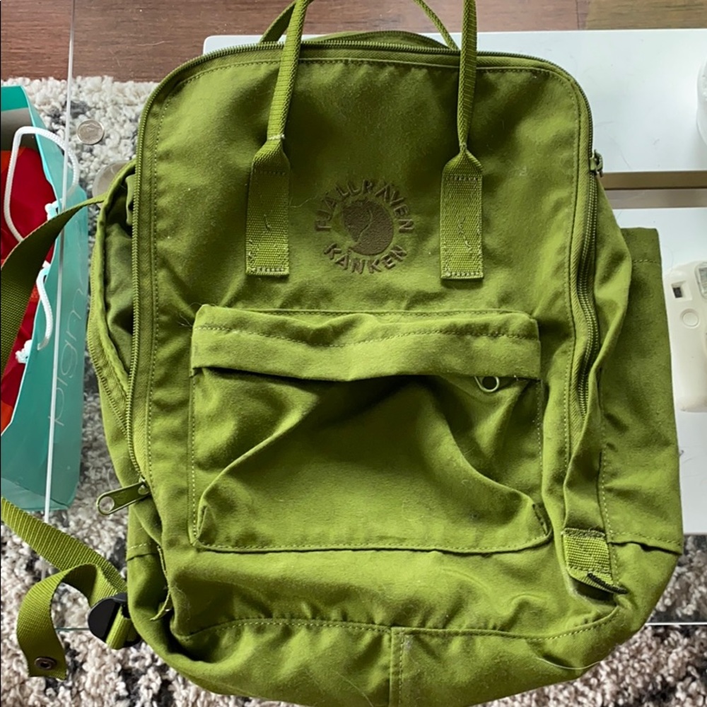 Fjallraven Re-Kanken Backpack - Spring Green